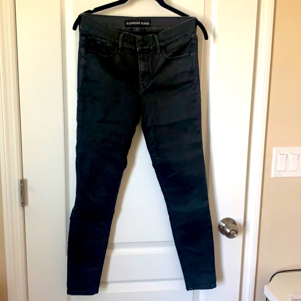 Express black jeans
